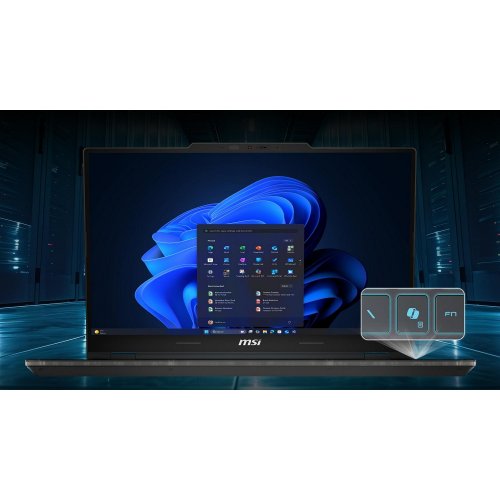 Ноутбук MSI Cyborg A17 AI B2HWFKG-038XUA (9S7-17UL32-038) Translucent Black купити в Україні | Telemart фото