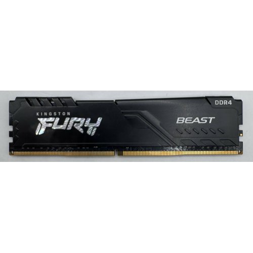 Озу Kingston DDR4 8GB 3200Mhz FURY Beast Black (KF432C16BB/8) (Восстановлено продавцом, 907397) купить в Украине | Telemart фото