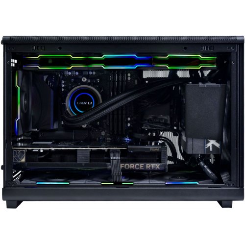 Корпус Lian Li A3 Tempered Glass без БЖ (G99.A3X-WDG.00) Black купити в Україні | Telemart фото