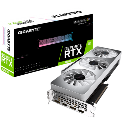Видеокарта Gigabyte GeForce RTX 3070 Ti VISION OC 8192MB (GV-N307TVISION OC-8GD) (Восстановлено продавцом, 907458)