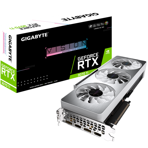 Видеокарта Gigabyte GeForce RTX 3070 Ti VISION OC 8192MB (GV-N307TVISION OC-8GD) (Восстановлено продавцом, 907458) купить в Украине | Telemart фото