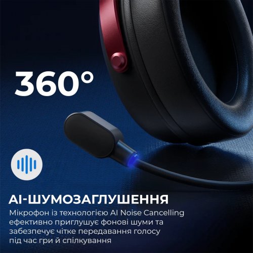 Наушники Ajazz AHW10 (AHW10-B) Black купить в Украине | Telemart фото