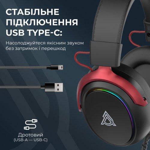 Наушники Ajazz AHW10 (AHW10-B) Black купить в Украине | Telemart фото