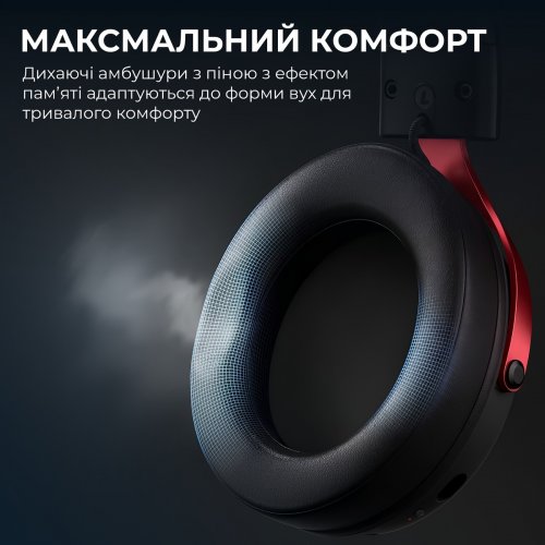 Наушники Ajazz AHW10 (AHW10-B) Black купить в Украине | Telemart фото