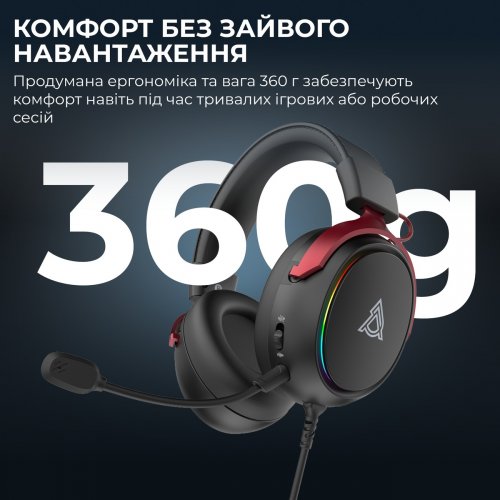 Наушники Ajazz AHW10 (AHW10-B) Black купить в Украине | Telemart фото