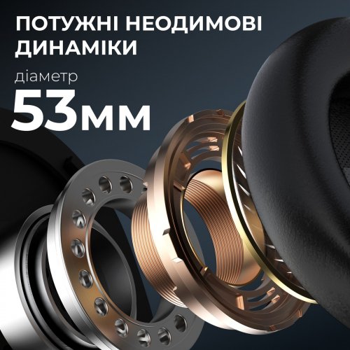 Наушники Ajazz AHW10 (AHW10-B) Black купить в Украине | Telemart фото