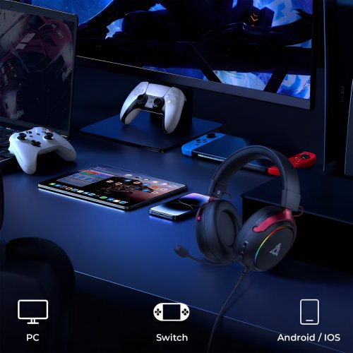 Наушники Ajazz AHW10 (AHW10-B) Black купить в Украине | Telemart фото