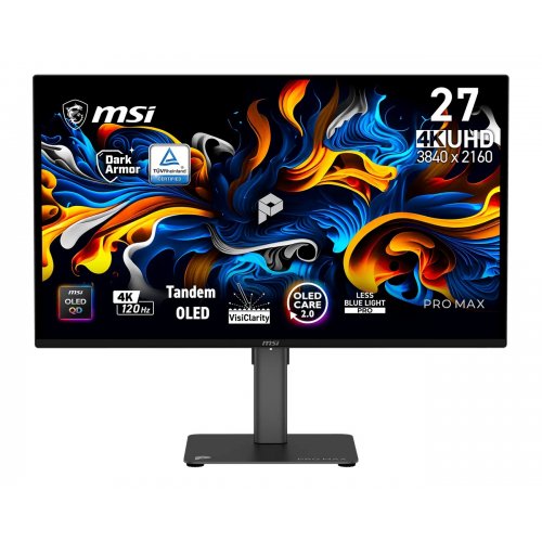 Монітор MSI 26.5" PRO MAX 271UPX12G Black купити в Україні | Telemart фото