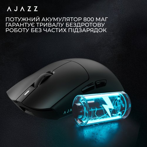 Мышка Ajazz AJ139 Near Link V3 Pro+ Wireless (AJ139-NL-V3-PRO-B) Black купить в Украине | Telemart фото