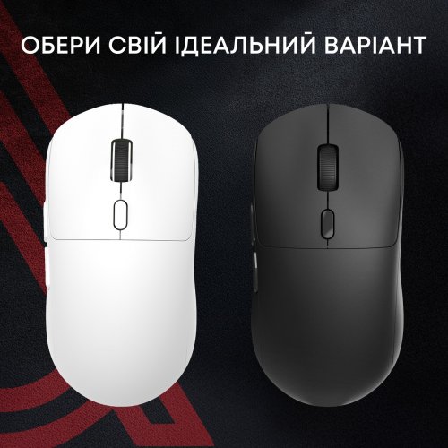 Миша Ajazz x Nacodex NJ07 MC Wireless (NJ07-MC-W) White купити в Україні | Telemart фото