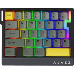Клавиатура Ajazz AK029 RGB Ice Island Magnetic Switch (AK029-I-BY) Black/Yellow