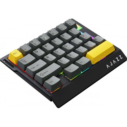 Клавіатура Ajazz AK029 RGB Ice Island Magnetic Switch (AK029-I-BY) Black/Yellow купити в Україні | Telemart фото