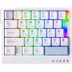 Клавиатура Ajazz AK029 RGB Ice Island Magnetic Switch (AK029-I-WB) White/Blue