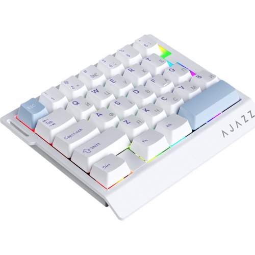 Клавиатура Ajazz AK029 RGB Ice Island Magnetic Switch (AK029-I-WB) White/Blue купить в Украине | Telemart фото
