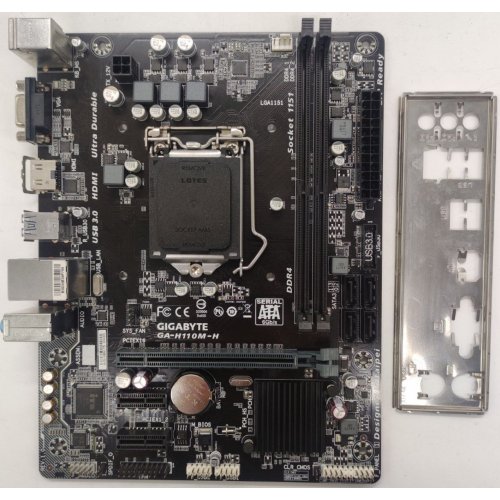 Материнская плата Gigabyte GA-H110M-H (s1151, Intel H110) (Восстановлено продавцом, 907500) купить в Украине | Telemart фото