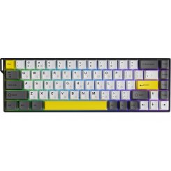 Клавиатура Ajazz AK680 V2 RGB Ice Island Magnetic Switch (AK680-V2-I-BGY) Black/Gray/Yellow