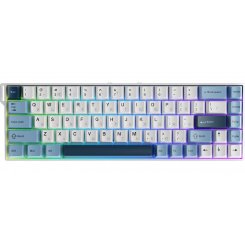Клавиатура Ajazz AK680 V2 RGB Ice Island Magnetic Switch (AK680-V2-I-GB) Gray/Blue