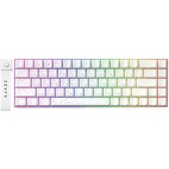 Клавиатура Ajazz AK680 V2 RGB Ice Island Magnetic Switch (AK680-V2-I-S-W) White