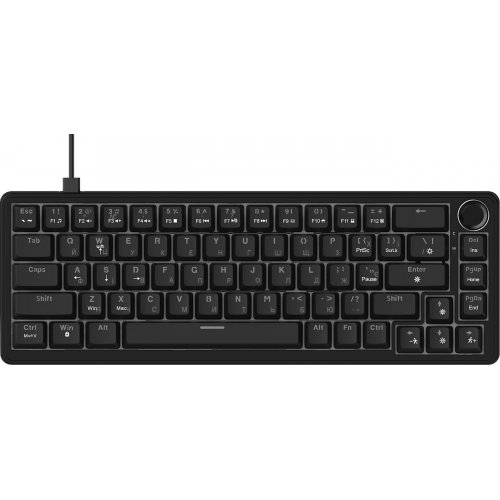 Клавиатура Ajazz AK690 Peach Mist Switch (AK690-PM-B) Black купить в Украине | Telemart фото