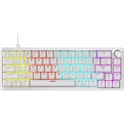 Клавиатура Ajazz AK690 Peach Mist Switch (AK690-PM-W) White