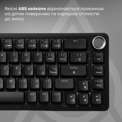 Клавиатура Ajazz AK690 Peach Mist Switch (AK690-PM-W) White купить в Украине | Telemart фото