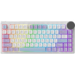 Клавиатура Ajazz AK820 V2 RGB Coconut Flake Switch Wireless (AK820-V2-CF-PWB) Purple/White/Blue