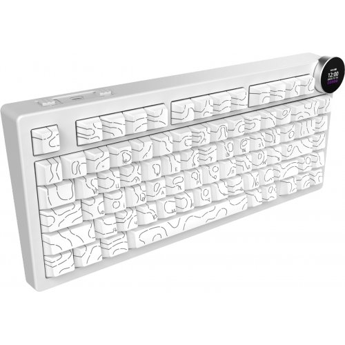 Клавиатура Ajazz AK820 V2 RGB White Peach Switch Wireless (AK820-V2-WP-S-W) White купить в Украине | Telemart фото