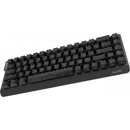 Клавиатура Ajazz x NacodeX NK68 V2 Red Switch LED (NK68-V2-R-S-B) Black купить в Украине | Telemart фото