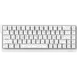 Клавиатура Ajazz x NacodeX NK68 V2 Red Switch LED (NK68-V2-R-S-W) White