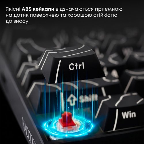 Клавіатура Ajazz x NacodeX NK68 V2 Red Switch LED (NK68-V2-R-S-W) White купити в Україні | Telemart фото