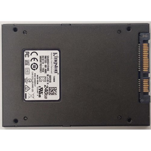 Ssd-диск Kingston SSDNow A400 TLC 240GB 2.5'' (SA400S37/240G) (Восстановлено продавцом, 907521) купить в Украине | Telemart фото