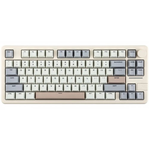 Уценка клавиатура EPOMAKER GALAXY70 RGB Mechanical HUANO Blossom Odyssey Switch Wireless (GALAXY70-G-BO-UA) Grey (Вскрытая упаковка, 907523) купить в Украине | Telemart фото