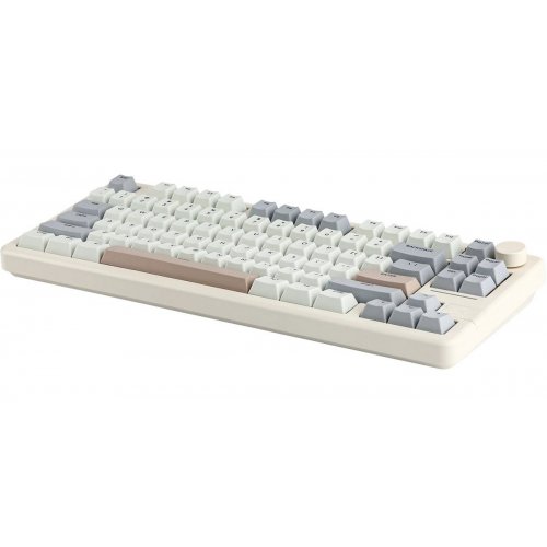 Уценка клавиатура EPOMAKER GALAXY70 RGB Mechanical HUANO Blossom Odyssey Switch Wireless (GALAXY70-G-BO-UA) Grey (Вскрытая упаковка, 907523) купить в Украине | Telemart фото