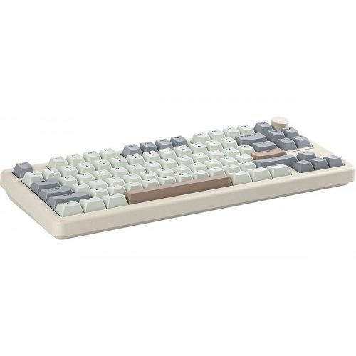 Уценка клавиатура EPOMAKER GALAXY70 RGB Mechanical HUANO Blossom Odyssey Switch Wireless (GALAXY70-G-BO-UA) Grey (Вскрытая упаковка, 907523) купить в Украине | Telemart фото