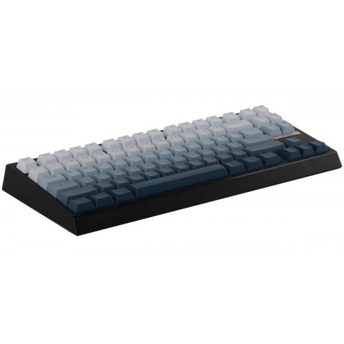 Уценка клавиатура EPOMAKER G84 HE RGB Magnetic Duskrise Switch Wireless (G84HE-BW-D-UA) Blue/White (Вскрытая упаковка, 907527) купить в Украине | Telemart фото