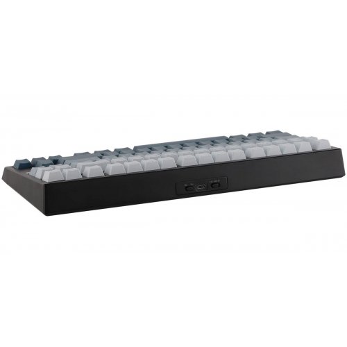 Уценка клавиатура EPOMAKER G84 HE RGB Magnetic Duskrise Switch Wireless (G84HE-BW-D-UA) Blue/White (Вскрытая упаковка, 907527) купить в Украине | Telemart фото