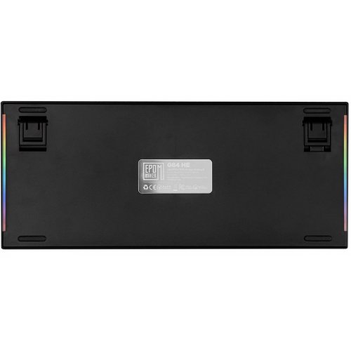 Уценка клавиатура EPOMAKER G84 HE RGB Magnetic Duskrise Switch Wireless (G84HE-BW-D-UA) Blue/White (Вскрытая упаковка, 907527) купить в Украине | Telemart фото
