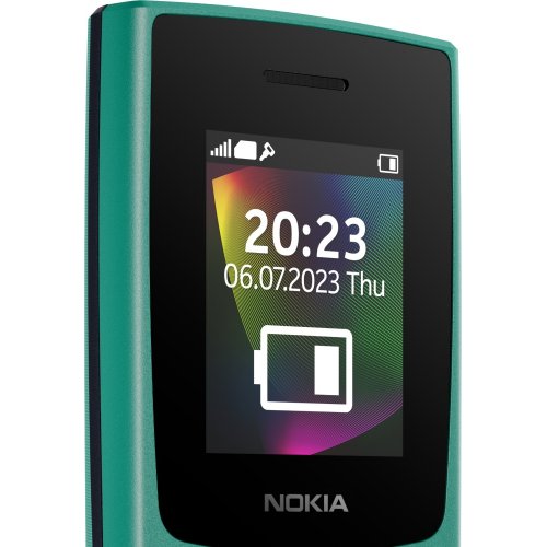 Кнопковий телефон Nokia 106 DS 2023 Green купити в Україні | Telemart фото