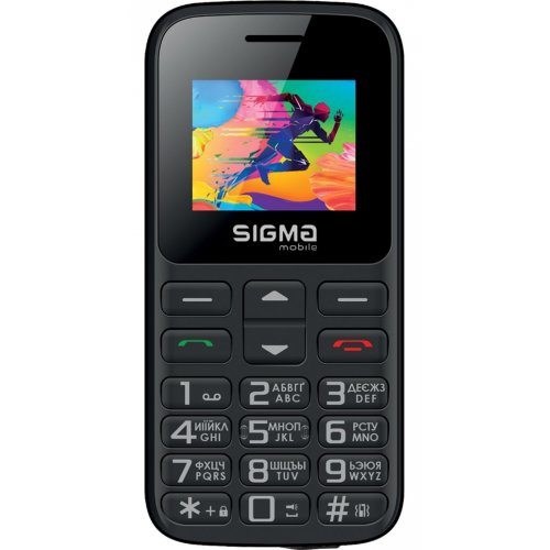 Кнопочный телефон Sigma mobile Comfort 50 HIT2020 (4827798120910) Black купить в Украине | Telemart фото