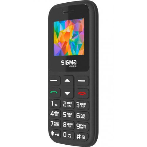 Кнопочный телефон Sigma mobile Comfort 50 HIT2020 (4827798120910) Black купить в Украине | Telemart фото