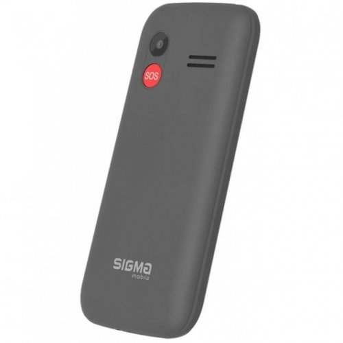 Кнопковий телефон Sigma mobile Comfort 50 HIT2020 (4827798120927) Grey купити в Україні | Telemart фото