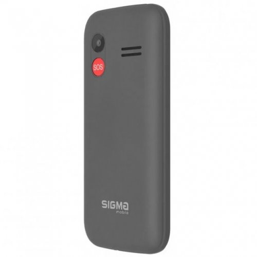 Кнопковий телефон Sigma mobile Comfort 50 HIT2020 (4827798120927) Grey купити в Україні | Telemart фото