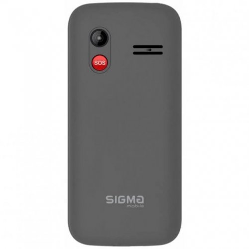 Кнопковий телефон Sigma mobile Comfort 50 HIT2020 (4827798120927) Grey купити в Україні | Telemart фото