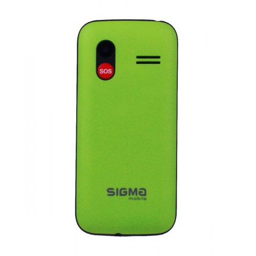 Кнопочный телефон Sigma mobile Comfort 50 HIT2020 (4827798120941) Green купить в Украине | Telemart фото