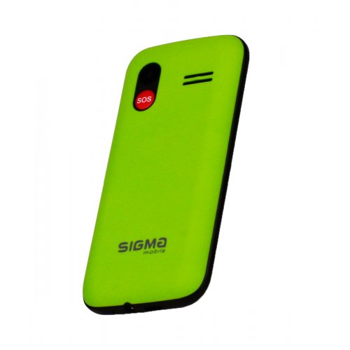Кнопочный телефон Sigma mobile Comfort 50 HIT2020 (4827798120941) Green купить в Украине | Telemart фото