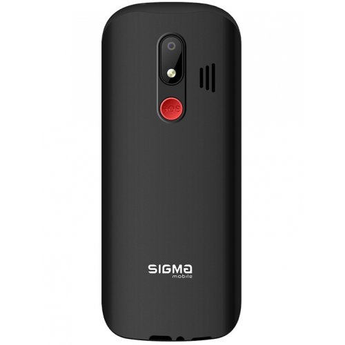 Кнопковий телефон Sigma mobile Comfort 50 Optima Type-C (4827798122310) Black купити в Україні | Telemart фото