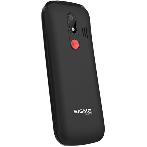 Кнопковий телефон Sigma mobile Comfort 50 Optima Type-C (4827798122310) Black купити в Україні | Telemart фото