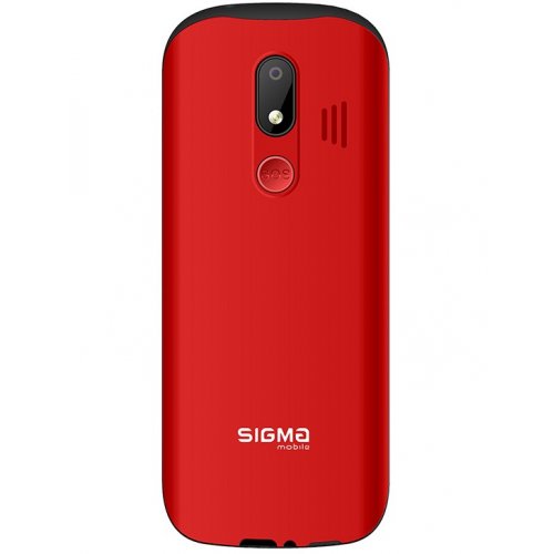 Кнопочный телефон Sigma mobile Comfort 50 Optima Type-C (4827798122327) Red купить в Украине | Telemart фото