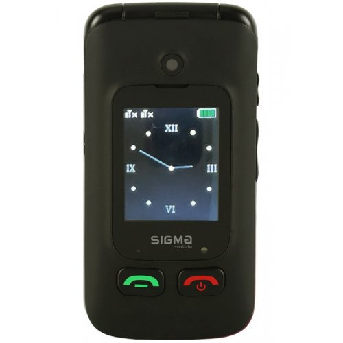 Кнопочный телефон Sigma mobile Comfort 50 Shell Duo Type-C (4827798212523) Black купить в Украине | Telemart фото