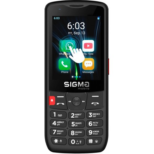 Кнопочный телефон Sigma mobile X-style S3501 (4827798345511) Black купить в Украине | Telemart фото